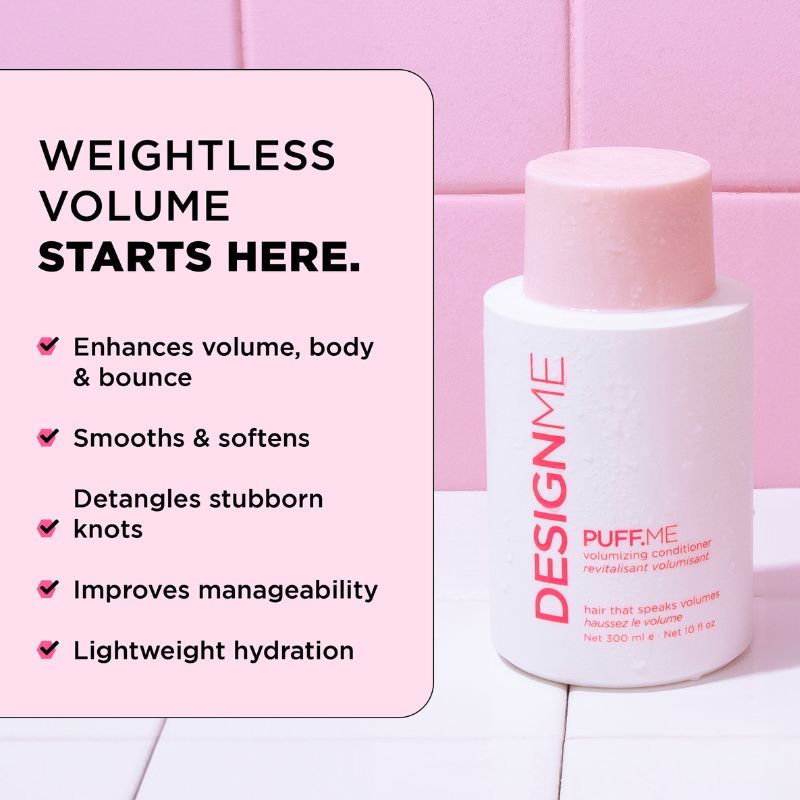 designme puff.me volume conditioner 300ml - splush online Designme Puff.me Volume Conditioner 300Ml - Image 3