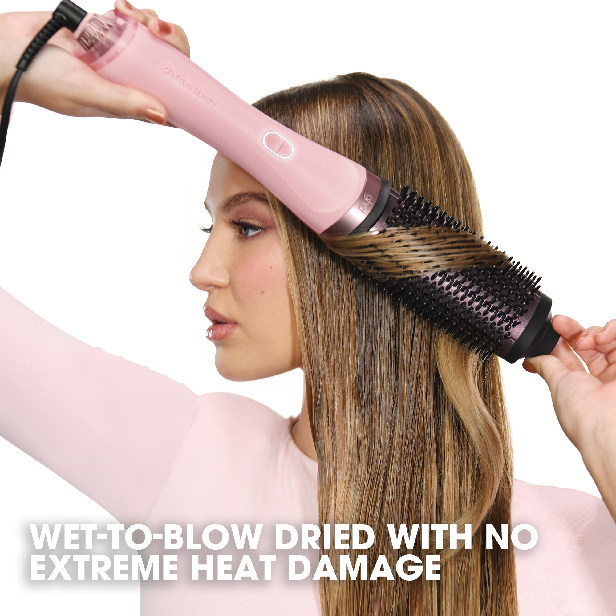 ghd wet to dry duet blowdry dusted pink - splush online Ghd Wet To Dry Duet Blowdry Dusted Pink - Image 5