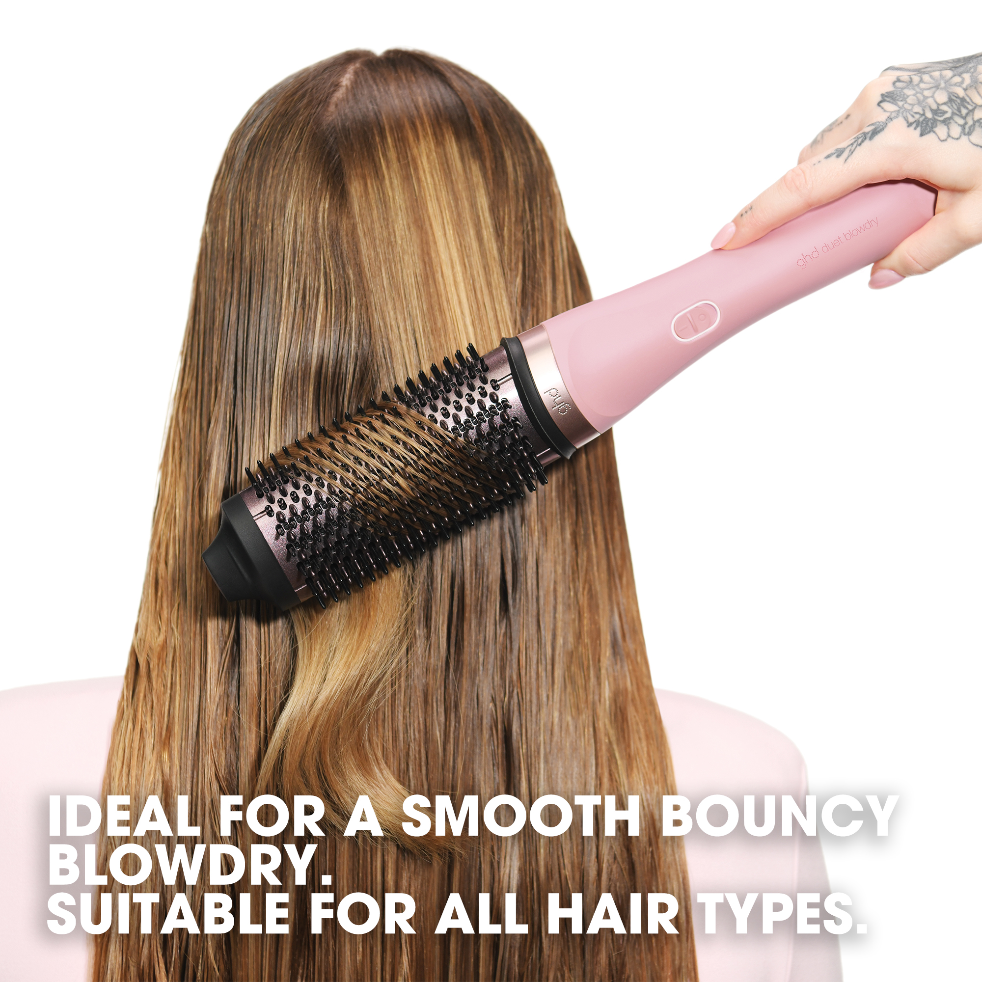ghd wet to dry duet blowdry dusted pink - splush online Ghd Wet To Dry Duet Blowdry Dusted Pink - Image 4