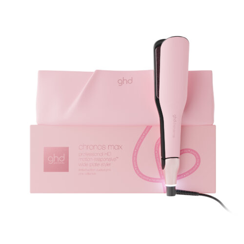 ghd chronos max dusted pink - splush online Ghd Chronos Max Limited Edition Hair Straightener In Dusted Pink - With Matching Heat-Resistant Bag