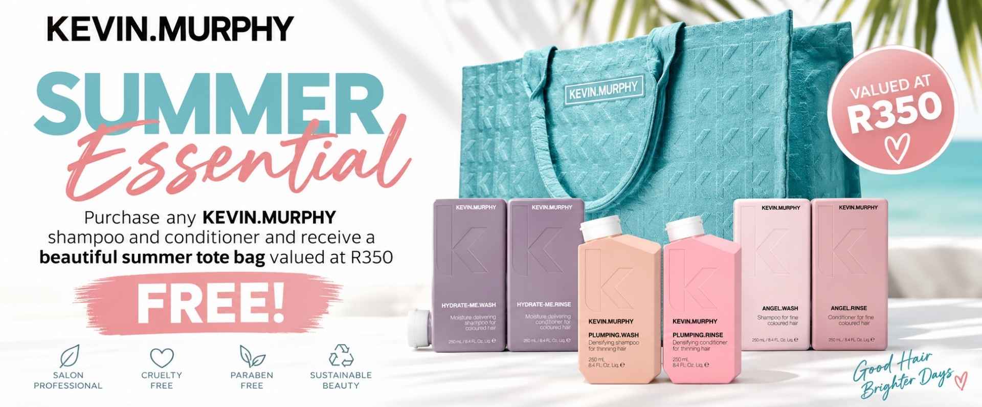 home - splush online Kevin.murphy Summer Tote Bag Promo