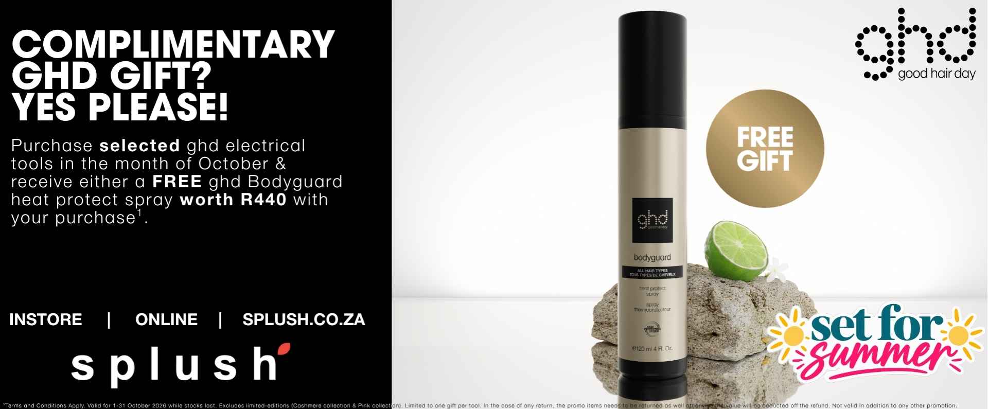 home - splush online Ghd October 26 Promotion - Free Bodyguard With Any Tool